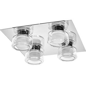 Ledvance Ledvance -LED Koupelnové stropní svítidlo ORBIS FLAME 4xLED/5,5W/230V IP44 chrom