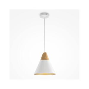Maytoni Maytoni P359-PL-01-W -Lustr na lanku BICONES 1xE27/60W/230V pr. 22cm bílá/béžová