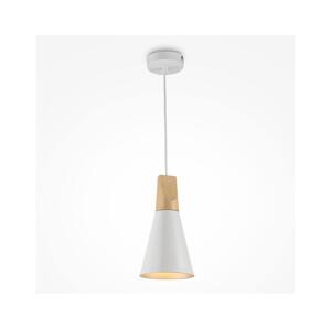Maytoni Maytoni P359-PL-140-W-Lustr na lanku BICONES 1xE27/60W/230V pr. 14cm bílá/béžová