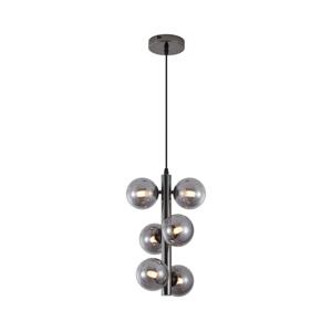 Wofi Wofi 6014-605W - LED Lustr na lanku VILLA 6xG9/3W/230V černá