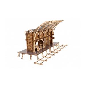 Ugears Ugears - 3D dřevěné mechanické puzzle Harry Potter vlakové nástupiště