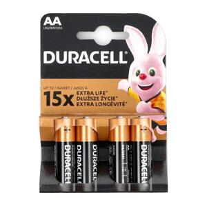 Duracell Duracell - 4 ks Alkalická baterie Basic LR06/AA 1,5V 2650 mAh
