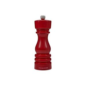 Cole&Mason Cole&Mason - Mlýnek na sůl LONDON 18 cm buk/červená