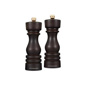 Cole&Mason Cole&Mason - Sada mlýnků na sůl a pepř LONDON 2 ks 18 cm buk/hnědá