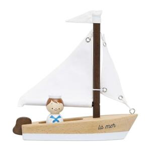 Le Toy Van Le Toy Van - Dřevěná plachetnice s kapitánem buk