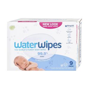 Waterwipes WaterWipes - SADA 9x Vlhčené ubrousky bez obsahu plastů 60 ks (540 ks)
