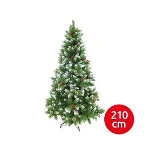 Eurolamp Vánoční stromek SNOWY 210 cm borovice