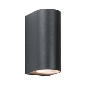 Zam Zam E122 - Venkovní nástěnné svítidlo 2xGU10/15W/230V IP54 antracit