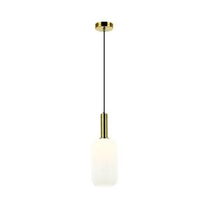 Zam Zam 22070 - Lustr na lanku 1xE27/40W/230V pr. 15 cm zlatá