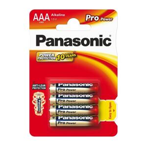Pana Pana - 4 ks Alkalická baterie AAA Pro Power 1,5V 1200 mAh
