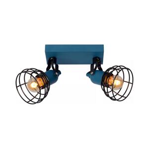 Lucide Lucide 08927/02/35 - Bodové svítidlo POLA 2xE27/60W/230V modrá