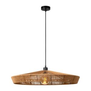 Lucide Lucide 10413/70/72 - Lustr na lanku YUNKAI 1xE27/60W/230V pr. 70 cm hnědá