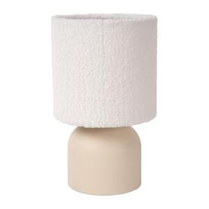 Lucide Lucide 10516/01/38 - Stolní lampa WOOLLY 1xE14/40W/230V krémová
