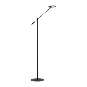 Lucide Lucide 19766/09/30 - LED Stmívatelná stojací lampa ANSELMO LED/9W/230V černá
