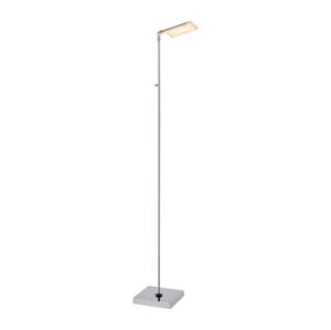 Lucide Lucide 19730/10/11 - LED Stmívatelná stojací lampa AARON LED/12W/230V chrom
