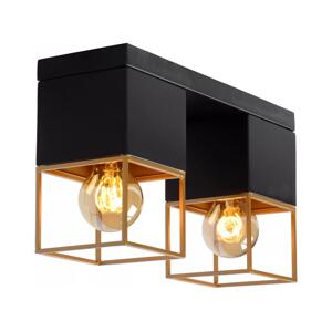 Lucide Lucide 21120/02/30 - Stropní svítidlo RIXT 2xE27/40W/230V černá