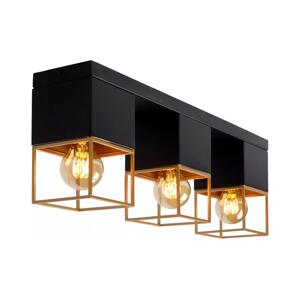 Lucide Lucide 21120/03/30 - Stropní svítidlo RIXT 3xE27/40W/230V černá