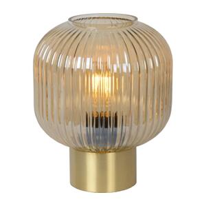 Lucide Lucide 45586/20/62 - Stolní lampa MALOTO 1xE27/40W/230V béžová/zlatá