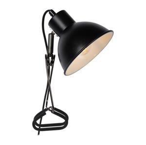 Lucide Lucide 45987/01/30 - Lampa s klipem MOYS 1xE27/40W/230V černá