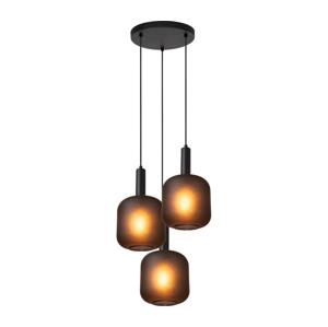 Lucide Lucide 45405/13/30 - Lustr na lanku ELOISE 3xE27/40W/230V černá