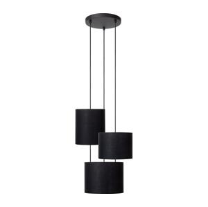 Lucide Lucide 45409/13/30 - Lustr na lanku MAYA 3xE27/40W/230V černá
