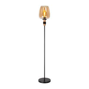 Lucide Lucide 45708/01/62 - Stojací lampa ILONA 1xE27/40W/230V černá/béžová
