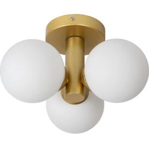 Lucide Lucide 74116/03/02 - Koupelnové stropní svítidlo TRUDY 3xG9/40W/230V IP44 zlatá