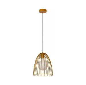Lucide Lucide 74417/01/44 - Lustr na lanku MACARONS 1xE27/40W/230V pr. 24,5 cm žlutá