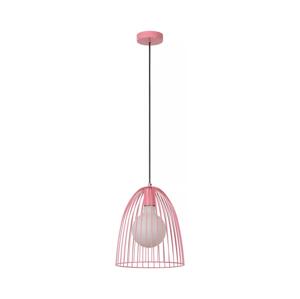 Lucide Lucide 74417/01/66 - Lustr na lanku MACARONS 1xE27/40W/230V pr. 24,5 cm růžová