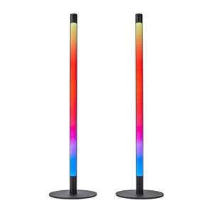 WIFILD10RGBW-SADA 2xLED RGBIC Stm. stolní lampa LED/36W/230V 2700-6500K+DO