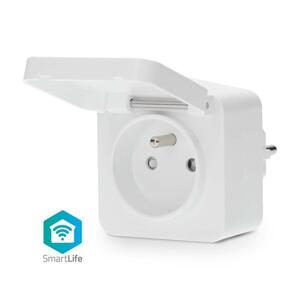 ZBPO130EWT - Chytrá zásuvka Smartlife 3680W/230V/ Typ E/16A Wi-Fi IP44