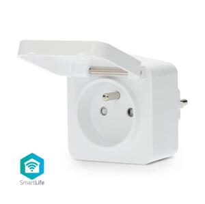 WIFIPO130EWT - Chytrá zásuvka 3680W/230V/ Typ E/16A Wi-Fi Tuya IP44