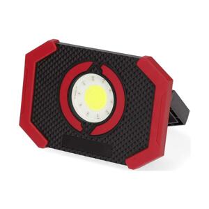 LWORR10RD - LED Stmívatelný nabíjecí reflektor s power bankou LED/10W/5V