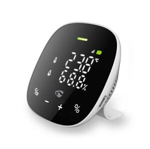 WIFISA20CBK-Chytrý monitor kvality ovzduší s LED displejem SmartLife Wi-Fi