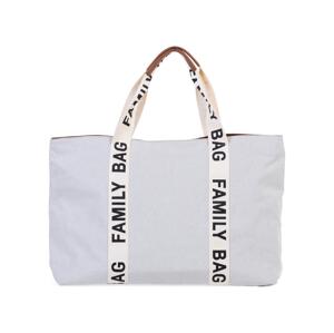Childhome Childhome - Cestovní taška  BAG CANVAS bílá