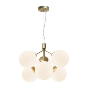 Nordlux Nordlux - Lustr na lanku IVONA 6xE27/28W/230V zlatá