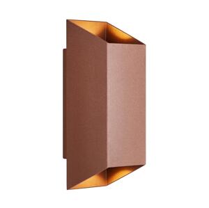 Nordlux Nordlux - Venkovní nástěnné svítidlo NICO 2xGU10/25W/230V IP54 hnědá