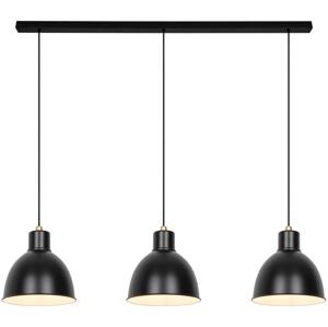 Nordlux Nordlux - Lustr na lanku POP 3xE27/40W/230V černá/zlatá