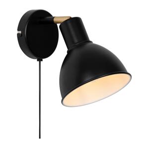 Nordlux Nordlux - Nástěnné bodové svítidlo POP 1xE27/18W/230V černá/zlatá