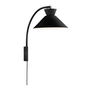 Nordlux Nordlux - Nástěnná lampa DIAL 1xE27/40W/230V černá