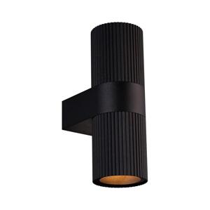 Nordlux Nordlux - Venkovní nástěnné svítidlo KYKLOP 2xGU10/25W/230V IP54 černá