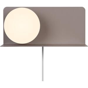 Nordlux Nordlux - Nástěnné svítidlo s poličkou LILIBETH 1xE14/25W/230V hnědá