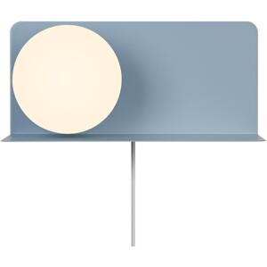Nordlux Nordlux - Nástěnné svítidlo s poličkou LILIBETH 1xE14/25W/230V modrá