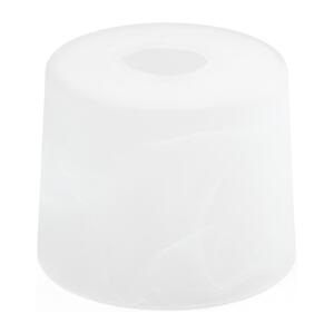 Náhradní sklo k lustru E27 pr. 13 cm bílá
