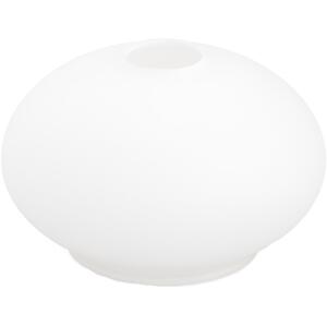 Náhradní sklo k lustru E14 pr. 13,5 cm bílá