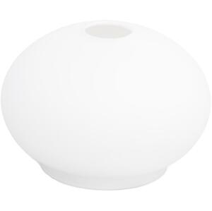 Náhradní sklo k lustru E14 pr. 15 cm bílá