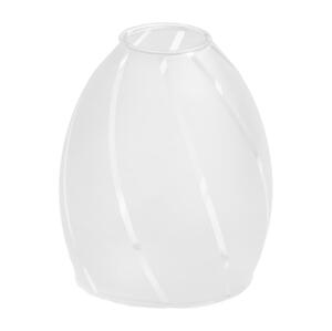 Náhradní sklo k lustru E14 pr. 9 cm bílá