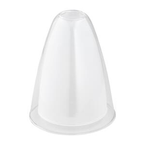 Náhradní sklo k lustru E27 pr. 18 cm čirá