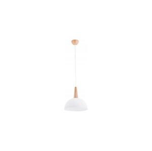 Lustr na lanku FOTYN 1xE27/15W/230V hnědá