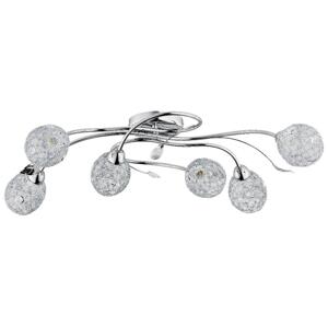 Přisazený lustr ORLEAN 6xE14/10W/230V chrom